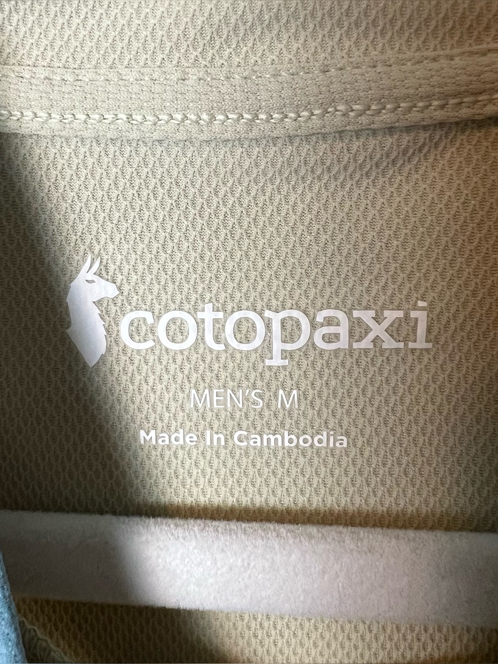 Cotopaxi Mens Sombra Sun Hoodie UPF50 Sage Colorblock Hiking Pullover M - Picture 3 of 7